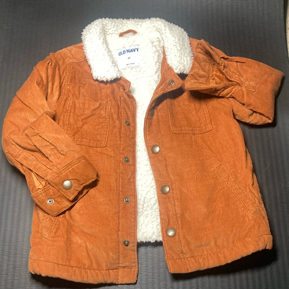 Toddler corduroy jacket